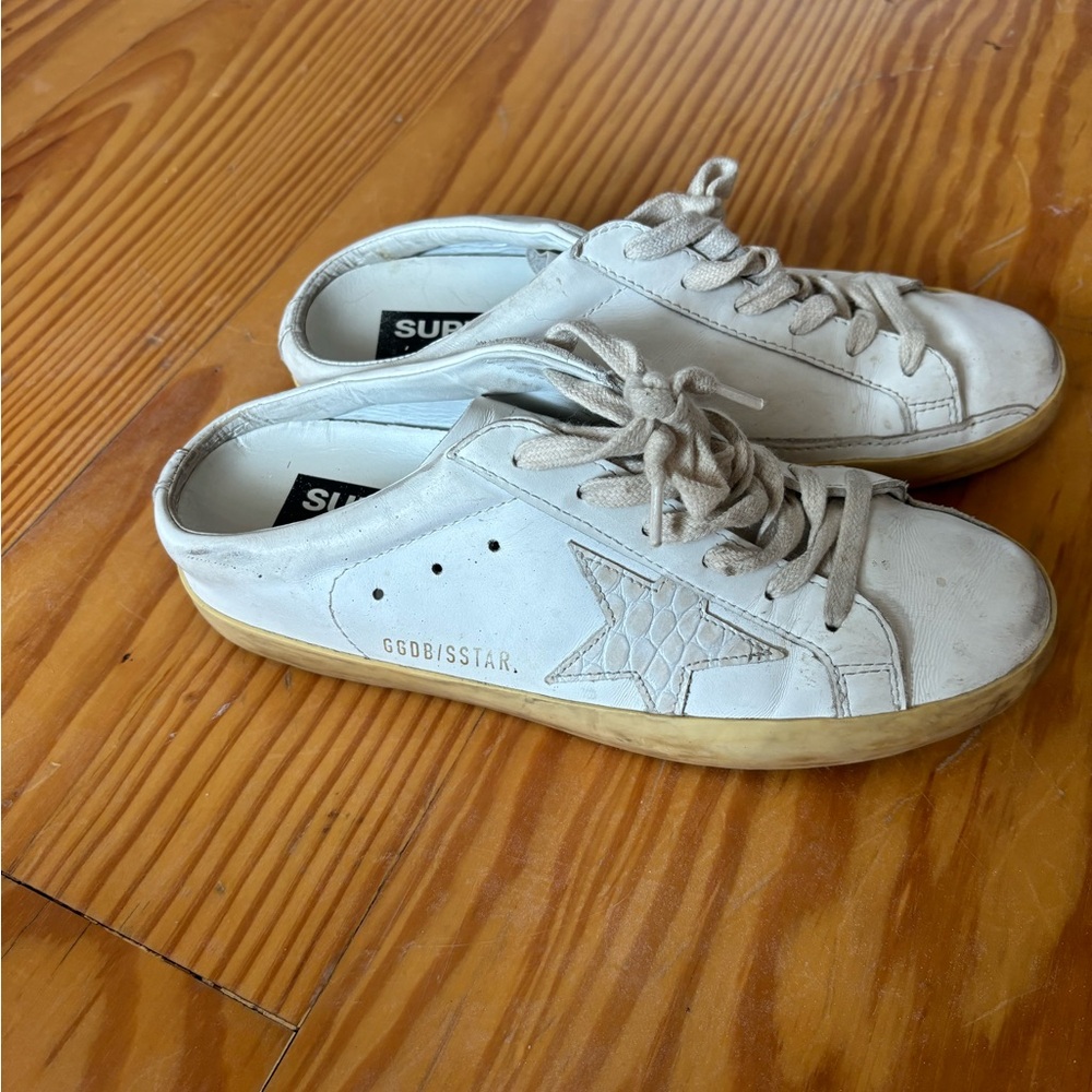 Golden Goose Superstar Mules